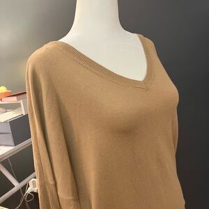 Banana Republic brown v-neck sweater